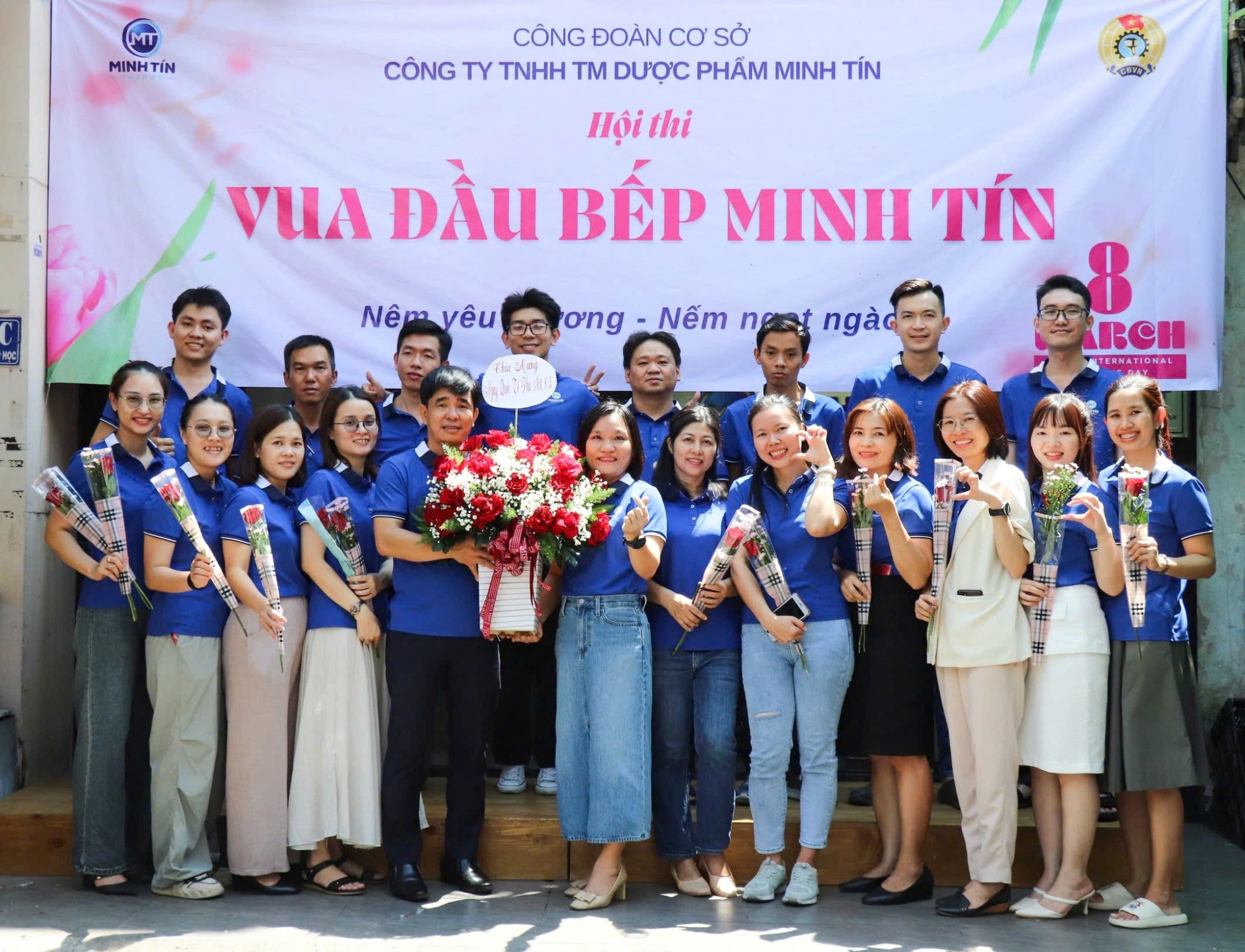 HỘI THI VUA ĐẦU BẾP MINH TÍN - CHÚC MỪNG NGÀY QUỐC TẾ PHỤ NỮ 8/3