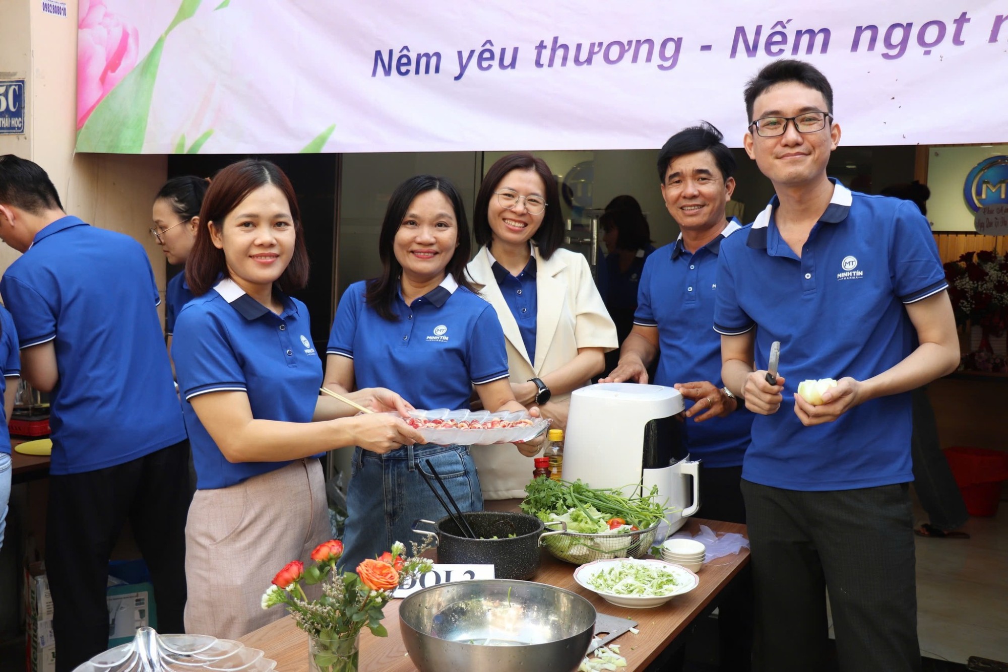 HỘI THI VUA ĐẦU BẾP MINH TÍN - CHÚC MỪNG NGÀY QUỐC TẾ PHỤ NỮ 8/3