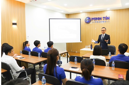Minh Tín Pharma tổ chức khóa đào tạo kỹ năng cho nhân viên