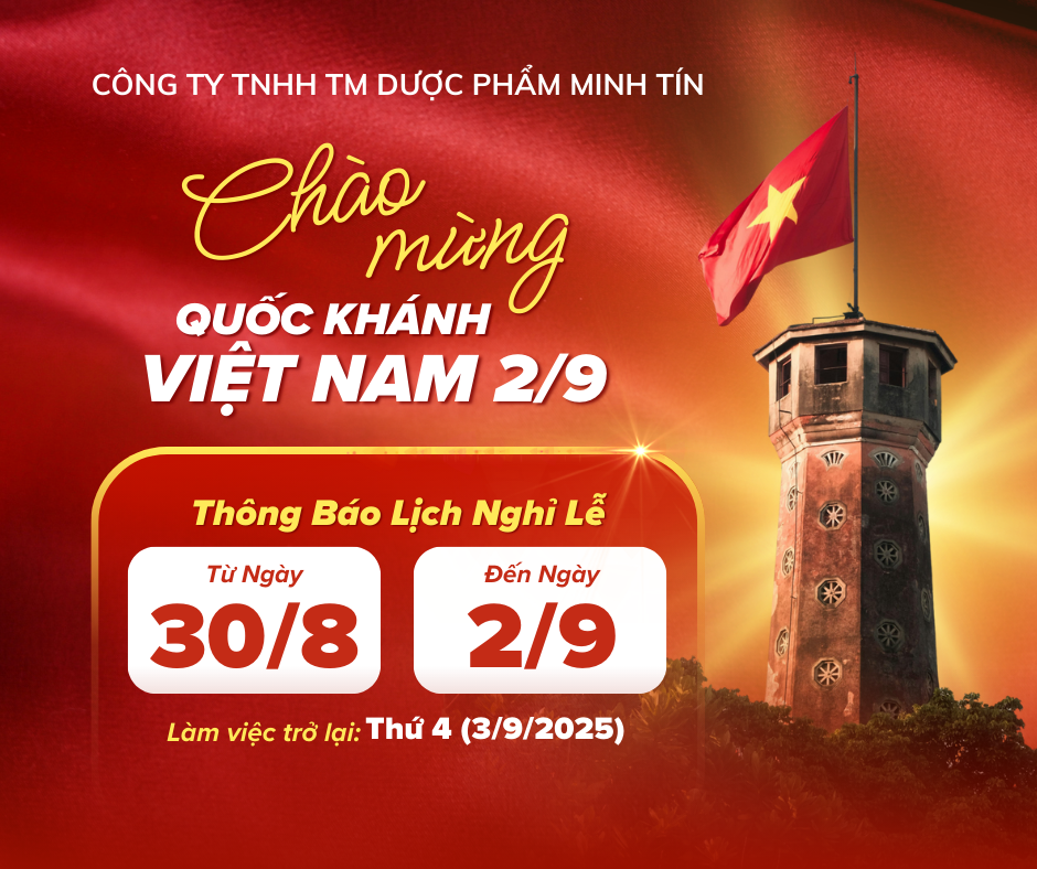 THÔNG BÁO NGHỈ LỄ QUỐC KHÁNH 02/09